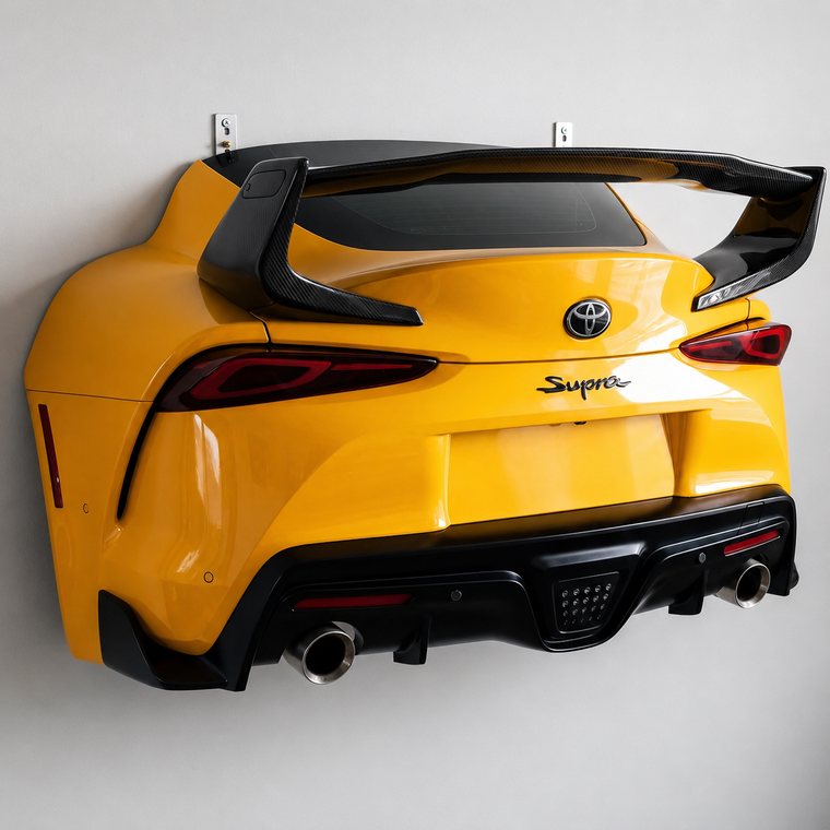 Toyota Supra rear fascia wall mount
