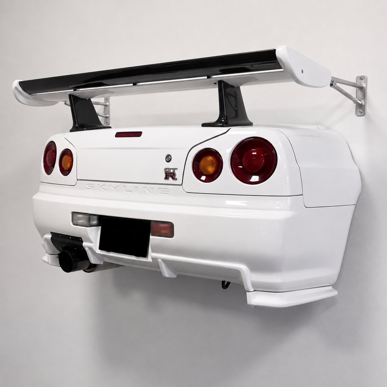 Skyline GT-R rear fascia wall mount
